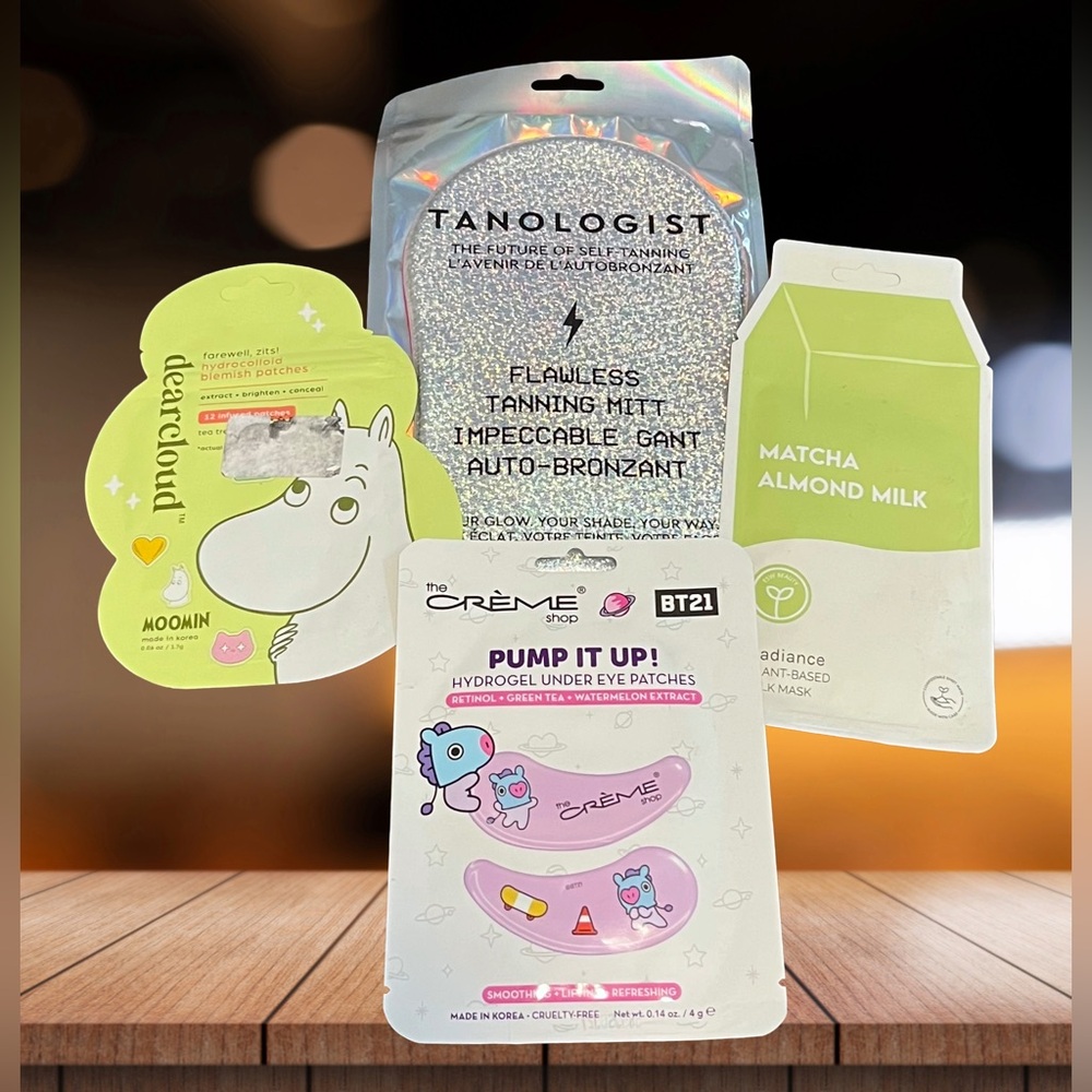 NEW! Tanologist Tanning Mitt and Skincare 4pc Set